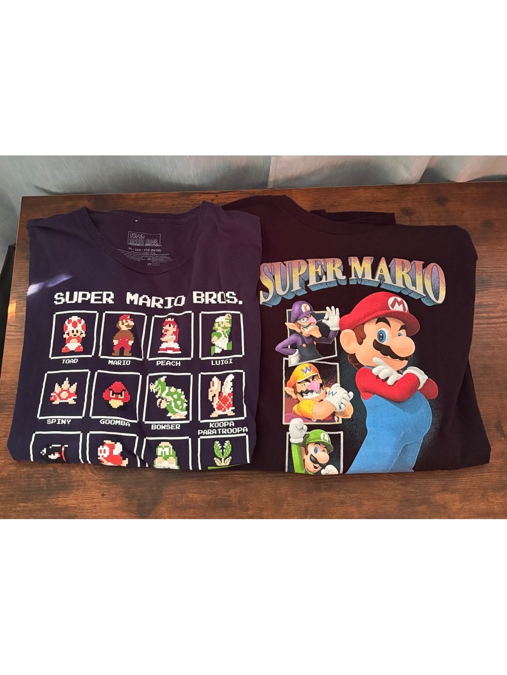 Super Mario Nintendo T-Shirts Men’s 3X – Lot of 2